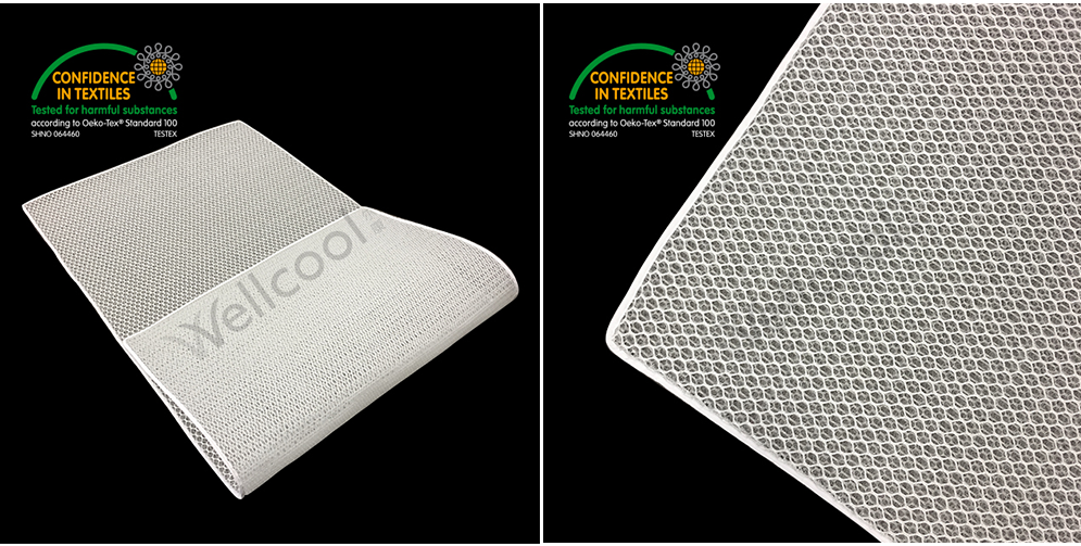 100%聚酯纤维网眼布3d保洁垫